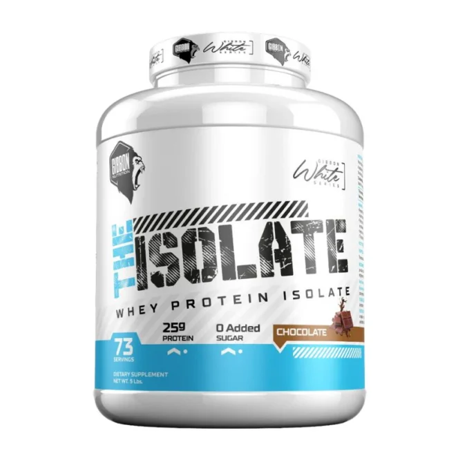 Gibbon whey isolate protein chocolate (73 servings)